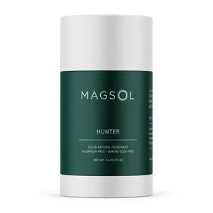 MAGSOL Hunter Natural Magnesium Deodorant | Aluminum Free