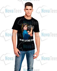 In My Lifting Era Wonder T-Shirt Men| Empowering Gym Tee for Women | Fitness Motivation Workout Shirt