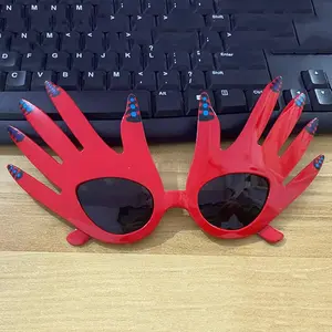 Movie Terrifier Clown Cosplay Glasses Terror Red Hand Sunglasses Joker Eyewear Unisex Christmas Carnival Prop Accessories