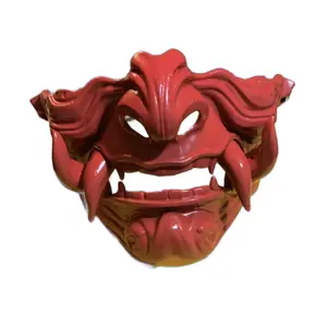 Detailed Oni Mask Cosplay 3d Printed Hand Painted