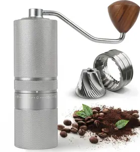 Dwell Premium Manual Coffee Grinder | 7-Core CNC Burr with 60 Precise Settings | Espresso to French Press