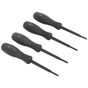 Voltage Tester with Screwdriver Electrical Tester Tool Non Contact Voltage Tester Pen with Range AC 70V-250V,Live/Zero