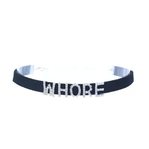 Velvet Jeweled  Choker