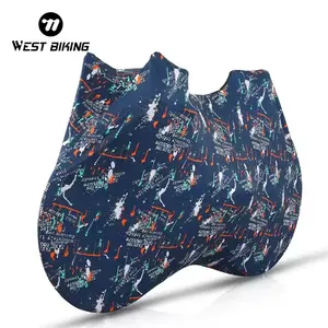 WEST BIKING Bike Cover.Adjustable Universal Dustproof Indoor Mountain Bike Cover, Scratchproof All-round Wrapping Bicycle Wheel Covers
