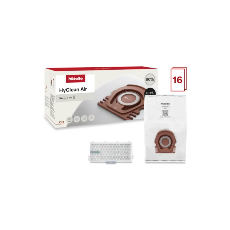 Miele Type CO HyClean 3D Dustbags XXL Pack + HA50 HEPA Filter — Guard M1