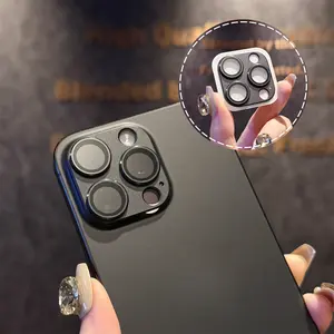 【 iPhone lens film 】HD One metal lens film for Iphone16 Pro Max 15 14 Plus High definition Tempered glass Second stick