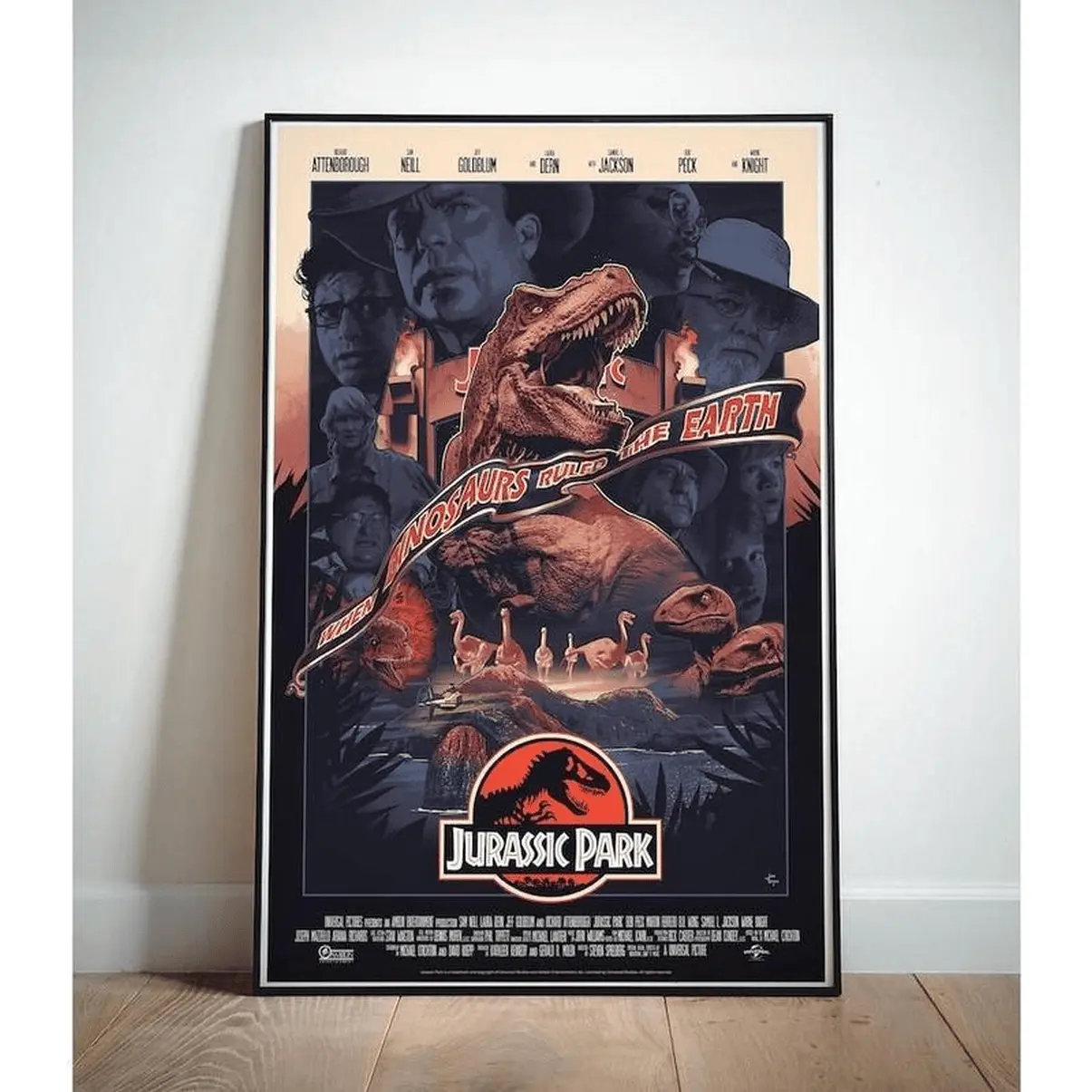 Jurassic Park Posters Movie Posters Poster Wall Art High Quality Print Wall Print Poster Decor Decoration Gift Glo Chill Vibe Poster Print