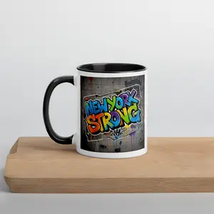 New York Strong NYC Mug | Knicks Yankees Mets Giants Jets Rangers | NY Mug | NY Coffee Mug