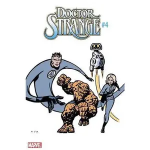 DOCTOR STRANGE #4 AJA RETURN OF FANTASTIC FOUR VARIANT MARVEL COMICS