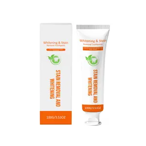Gentle cleaning toothpaste cleans the tooth surfaces, leaving them clean and shiny, with a refreshing, comfortable, and long-lasting fragrance Teeth Whitening Toothpaste, Stain Removal Fresh Breath Oral Cleaning Care