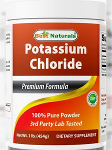 Best Naturals Potassium Chloride Pure Powder 1 Pound