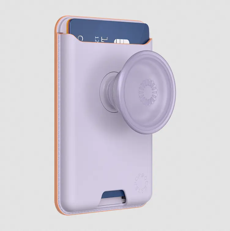 popsockets Pale Lavender  Softgoods MagSafe PopWallet+