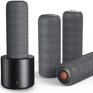 Rechargeable Cordless  Safe Dehumidifier with Heating Base, Mini Quiet Portable Dehumidifier for Spaces Like Room, Bathroom, Closet, , RV, Boat, TOPZ 4+1