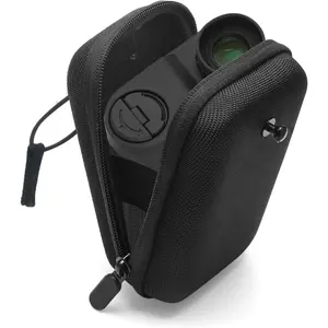 Golf Rangefinder Hard Shell Case, Hard Golf Rangefinder Case Universal Range Finder Carry Bag for  Rangefinders (Black)