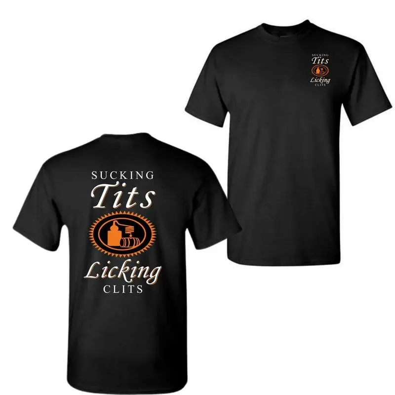 Sucking T and Licking C Funny Titis Drinking Humor Party Shirt, Rap Hip-Hop Music Shirt, Funny Graphic Tee Shirt For Men, Menswear Top