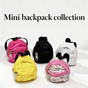 【Bag Only 】School Bag for Doll Accessory for Labubu Fashion Fabric