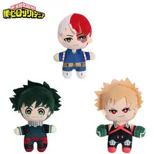 15/23cm Anime My Hero Academia Plush Toys  Cartoon lzuku Midoriya Katsuki Bakugou Shouto  Todoroki Stuffed Dolls Kids Gifts