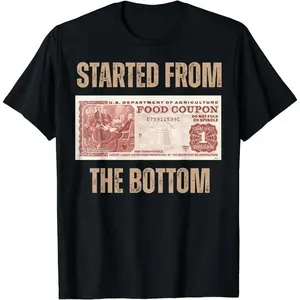 Cotton Short Sleeve Started From Food Stamp Amounts In Each State The Bottom T-Shirt For Men Women Casual Menswear
