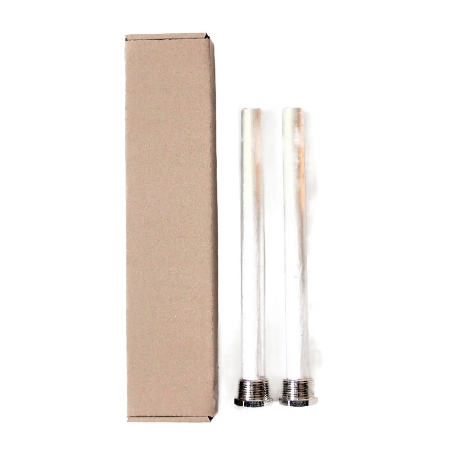 (2-pack) Chrome-plated cap 3/4NPT*18X235/410g