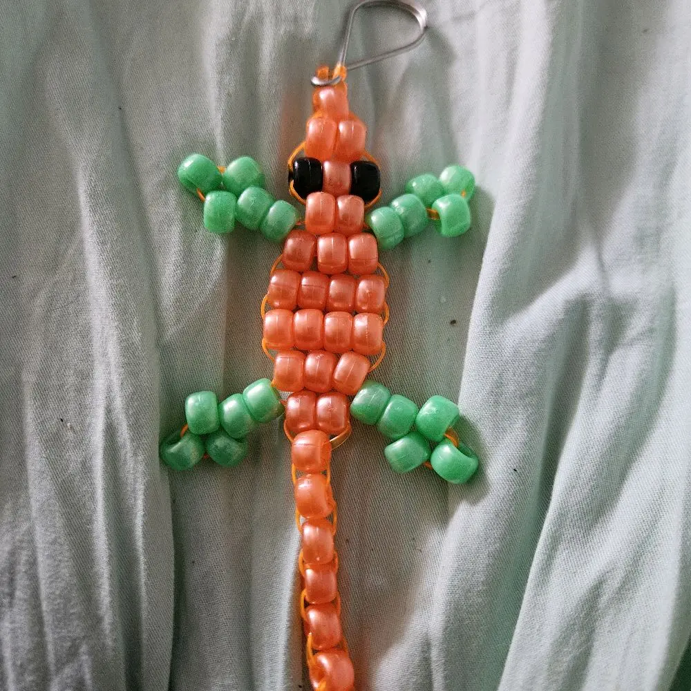 handmade beaded animal Keychains