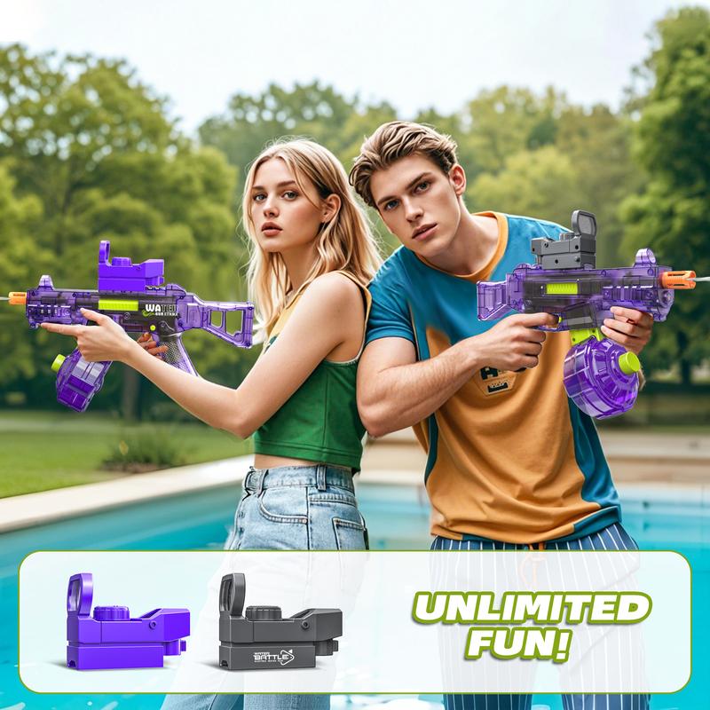 Electric Automatic Suction Ump45 Submachine Water Gun, 1pc Summer ...