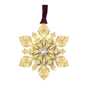 Snowflake with Crystal Ornament