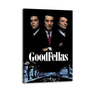 Goodfellas Poster Canvas Oil Decor Wall Art Painting Modern Aesthetic Print Decoration Waterproof Gift Idea for Home Preferred Gift Giving Option