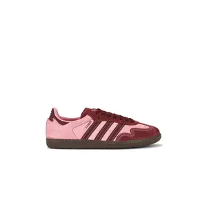 adidas Originals Samba OG Sneaker in Pink Spark, Shadow Red, & Gum 5 adidas Originals Samba OG Sneaker in Pink Spark, Shadow Red, & Gum 5