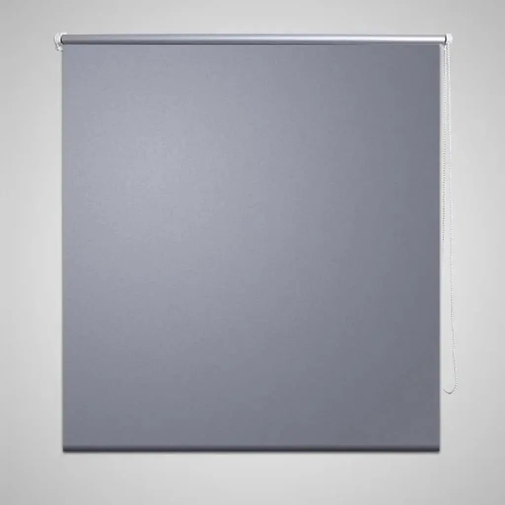 Gray Roller Blind 39.4"x90.6" Blackout - Perfect for 100% Light Reduction