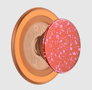 PopSockets MagSafe PopGrip, Aluminum Clay Speckle Design, Phone Accessories for Mobile Device Holding & Mounting