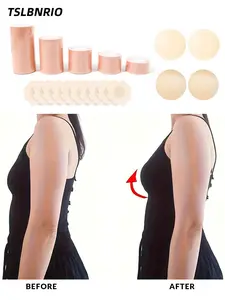 15-Piece Bandage Bra Set, Elastic Self-Adhesive Lift Straps, Sports Tape, Chest Support, Exercise Support, Flexible Lightweight, Reusable Compression