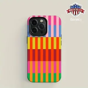 Striped Creative Pattern Unique Design New Phone Case, Compatible with iPhone 16 15 14 13 12 11 Plus Pro Max Compatible with Samsung Galaxy S25