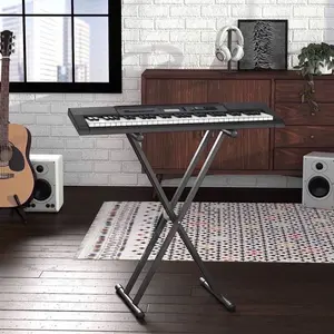 Fitueyes Basics Heavy-Duty Adjustable Keyboard and Piano Stand - Double-X