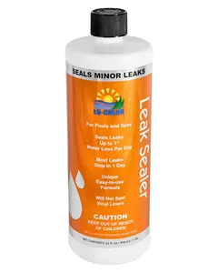 Lo-Chlor Pool & Spa Leak Sealer 32 oz Liquid No Drain Fast-Acting Repair