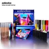Kaleidos Moon Arcade Full Makeup Kit Set - Cosmetics Kits with Balm, 12 Shades Glossy Lip Set, Metallic Eyeliners, Face Gems, Gel Swap Modes Capsules, Festival Look Beauty Gift