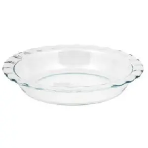Pyrex  Easy Grab 9.5 in. Fluted Pie Dish
