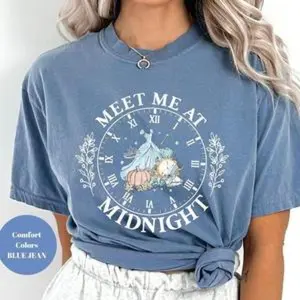 Comfort Colors/Gildan Meet Me at Midnight Shirt Midnights Swift Princess t-shirts Swift Mashup #CinderellShirt Full Option Full Color, Gift Birthday