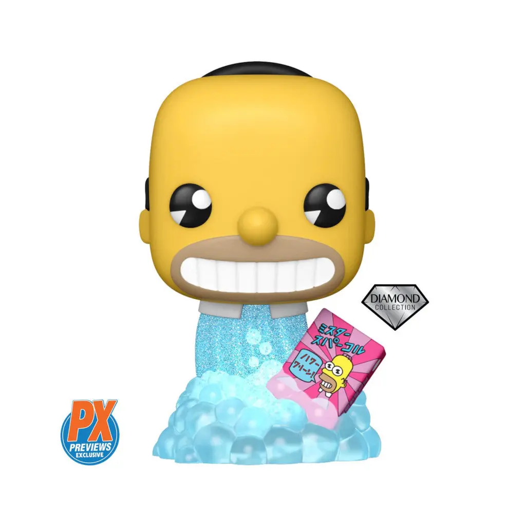 The Simpsons Mr. Sparkle Diamond Glitter Pop! Vinyl Figure #1465