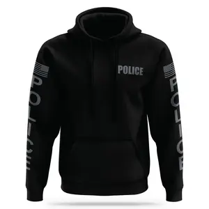 [POLICE] Performance Hoodie 2.0 [BLK/GRY]