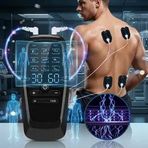 Dual-channel Device 9 Modes 30 Levels Upgraded LargeLCD Screen Muscle Relaxer for Back Neck Shoulder PainRelief Rechargeable Massager Adjustable PortableTikTokShopHolidayHaul