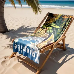 1 piece Natural Scenery and Tourism Promotion of Yosemite National Park themed beach towel - Flannel blanket with modern design, suitable for sofas and beds, all-season use, super soft and comfortable, digitally printed pattern, 100% polyester