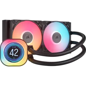iCUE LINK TITAN 240 RX LCD Liquid CPU Cooler