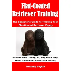 Flat-Coated Retriever Training: The Beginner’s Guide to Training Your Flat-Coated Retriever Puppy: Includes Potty Training, Sit, Stay, Fetch, Drop, Leash Training and Socialization Training Paperback – May 17, 2017