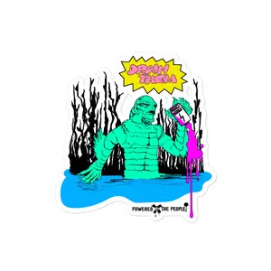 Swamp Monster sticker