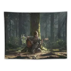 The Last of Us Survival Tapestry Indoor Outdoor Banner Fun Poster Party Background Home Decor 60x40 Inch-12