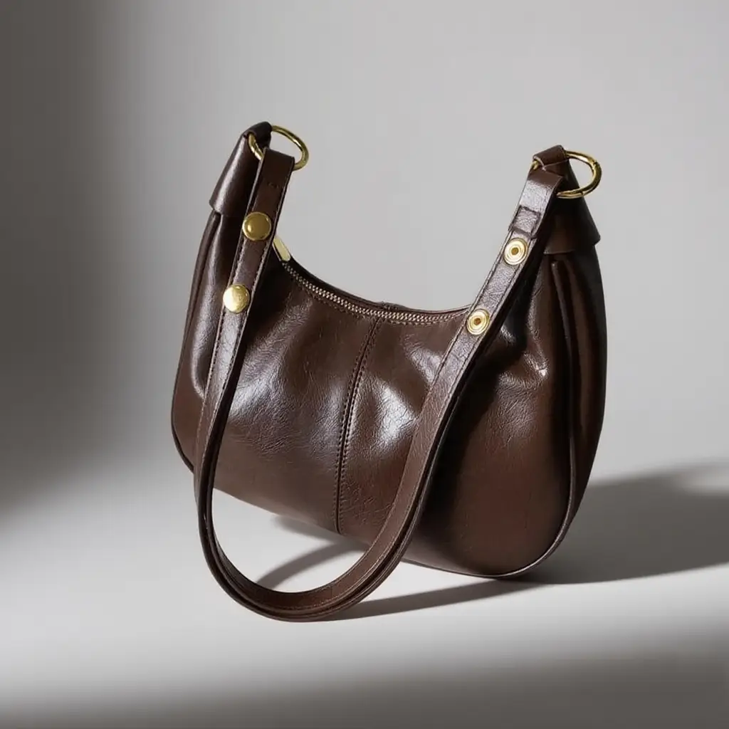 Women's 2025 Simple Solid Color Zipper Shoulder Purse, Versatile Underarm Bag, All-match Hobo Bag for Daily, Bags for Women , Mother's Day Gift