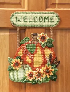 Harvest Welcome Plastic Canvas Kit