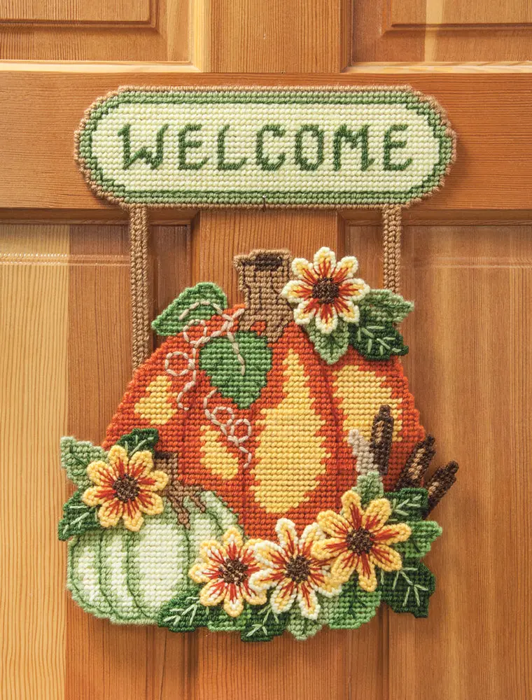 Harvest Welcome Plastic Canvas Kit