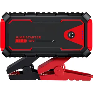 5000A 12V Jump Starter  Model A30 Portable Battery Booster with Power Bank Dual Output LED Light for 10L Gas 8L Diesel