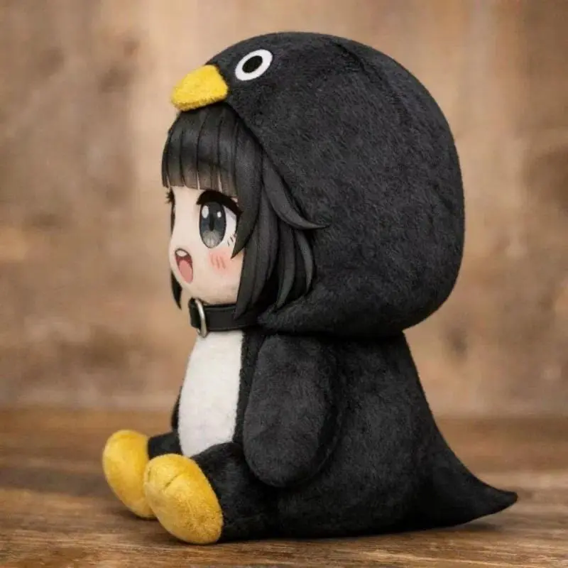 25cm Gugu Gaga Cute Plush Doll Kawaii Penguin Goo Goo Gaga Decoration Doll Stuffed Toys Birthday Christmas Gift